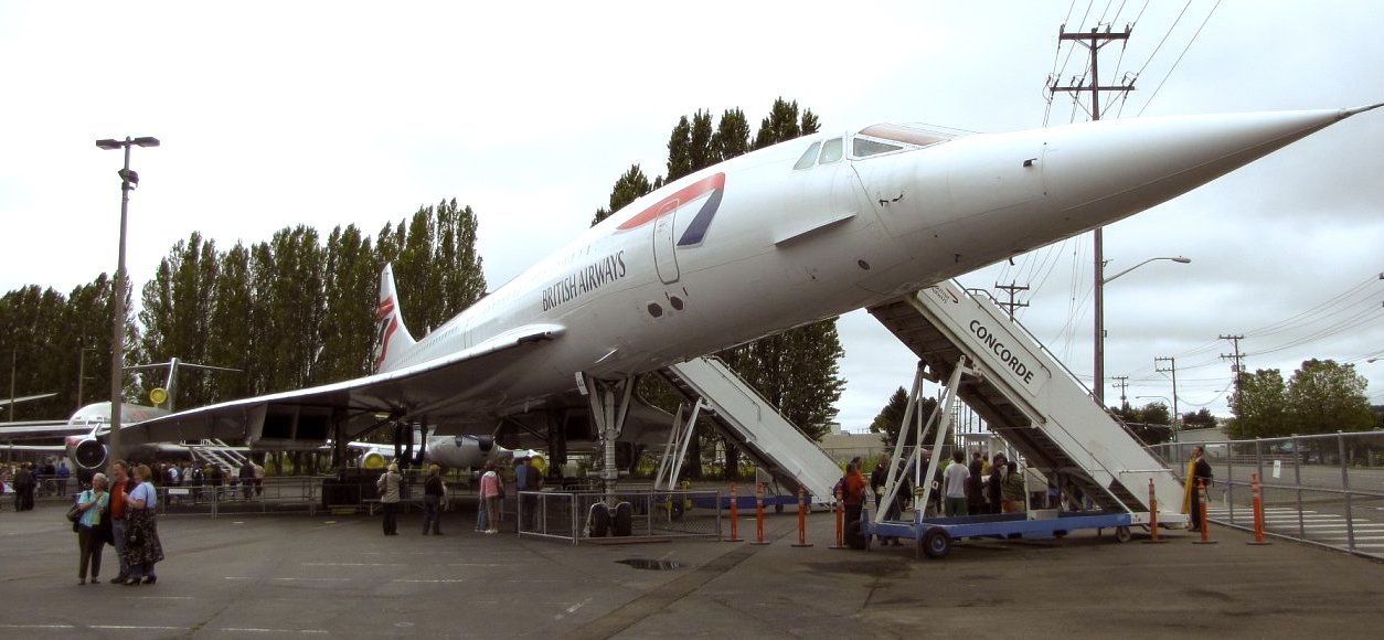 Concorde, Museum of Flight @&nbsp;Seattle WA, 2010